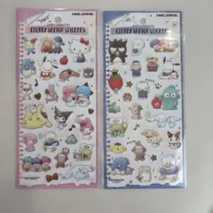 みう様専用　サンリオ フラッフィースケッチステッカー 2シートセット