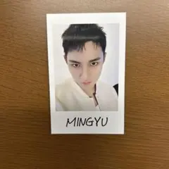 SEVENTEEN ミンギュ ステッカーフォト トレカ