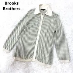 Brooks Brothers ボーダーニットセーター XS シルクコットン