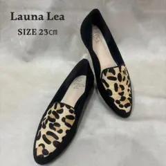 Launa Lea ラウナレア レオパード パンプス ハラコ スウェード 23㎝のサムネイル