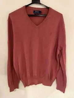 Polo Ralph Lauren 薄手セーター くすみピンク