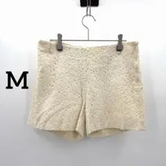 アーバンリサーチ ショートパンツ 38 花柄 レース ハーフパンツ 夏物 裏地有のサムネイル
