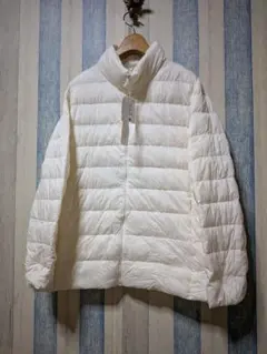 未使用 UNIQLO ウルトラライトダウンジャケット 3XL オフホワイト