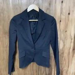 【 3048番】untitled テーラードジャケット　ブラック　M