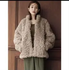 CLANE クラネ　田中みな実コラボボアアウター