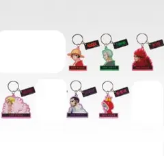 ワンピース一番くじ　I賞 アクリルキーホルダー 6個セット