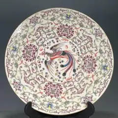 賞美堂 其泉 極錦金彩鳳凰文 盛皿 三足 脚付き皿 - メルカリ