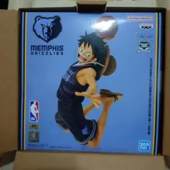 新品未開封」ルフィ グリズリーズ フィギュア 『ONE PIECE×NBA
