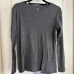 GAP 長袖　ロンT インナー　グレー　L レディース