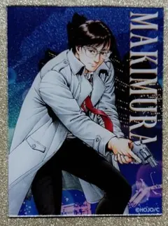 【新品未使用】シティハンター大原画展アクリルカード⑤槇村秀幸