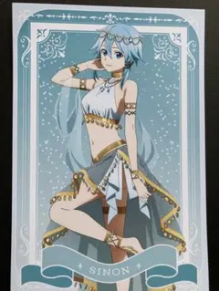 ソードアート】【SAO】シノン ポストカード - メルカリ