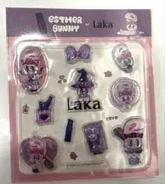 【新品】Laka × ESTHER BUNNY 3Dボリュームシール