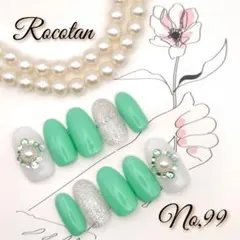 【No,99】ネイルチップ サイズ/チップ変更可