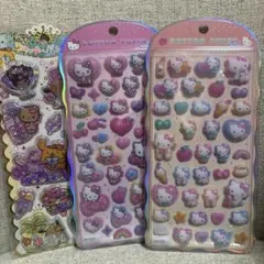 コットンパフィ　ウォーターインシール　サンリオ