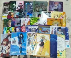 ノンジャンル アニメキャラ クリアファイル 大量 まとめ売り 140枚以上