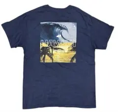 90s vintage バックプリント フロントロゴ スーベニア tシャツ