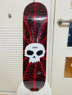 台湾製無地黒デッキテープ付き ZERO ゼロ スケートボード8.25デッキ