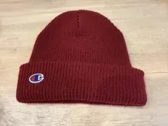 Champion ニット帽 ビーニー ボルドーのサムネイル