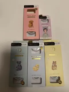 【最終値下げ】DOLLY WINK SALON EYE LASH 5セットのサムネイル