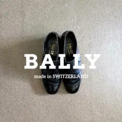 BALLY レザーアンクルブーツ ブラック ゴールドチェーン 23.5cm - メルカリ