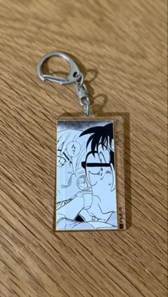 連載30周年記念名探偵コナン展　アクリルキーホルダー　江戸川コナン　安室透
