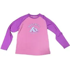 モンベル WIC.ラグラン ロングスリーブT Kid's 150サイズ ピンク