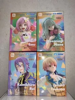 プロセカ desktop ワンダランズ＆ショウタイム フィギュア 4種