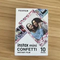 instax mini チェキ　フィルム　CONFETTI