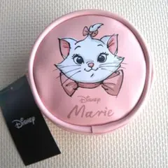 新品 Disney Marie 円形ポーチ