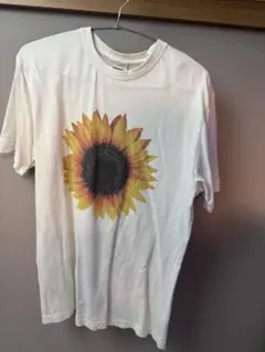 Flowwwers sunflower dot tee ひまわりTシャツ - メルカリ