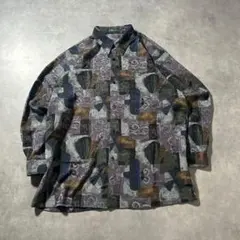 blackmeans ×寅壱 転写襤褸ダボシャツ blackmeans ×寅壱 転写襤褸ダボシャツ - メルカリ