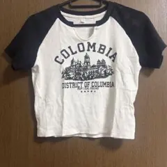 COLOMBIA ロゴ ラグラン 半袖 Tシャツ
