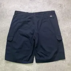 Dickies 43214 ワイド極太カーゴショーツW45 ネイビー ストリートのサムネイル