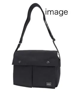 【美品】ポーター　スモーキー　ショルダー ショルダーバッグ　ブラック