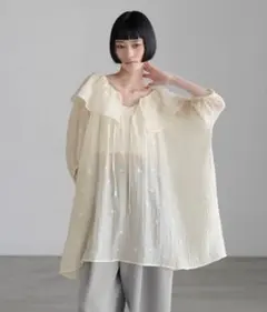 LOWRYSFARM 2WAYシシュウミニワンピース - メルカリ
