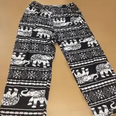 タイパンツ、アジアン系パンツ-XL