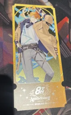 にじさんじ　宇佐美リト　チケット風カード