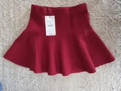 ZARA フレアーニットミニスカート