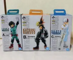 【未開封】一番くじ ヒロアカ Begin the hero 3種セットフィギュア