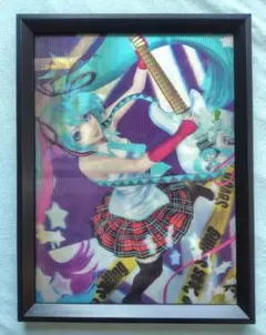 初音ミク・巡音ルカ・鏡音リン・レン 3Dレンチキュラーポスター