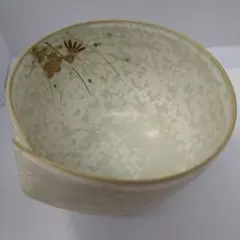 【新品未使用】花模様の陶器製ボウル 10cm　5点セット