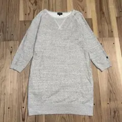 ジムフレックス GYMPHLEX スウェットチュニック ワンピース 日本製 12