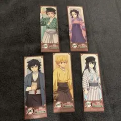 明治村鬼滅の刃しおりカード5枚セット