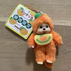 タグ付き モンチッチ 静岡限定 みかんモンチッチ ストラップ マスコット