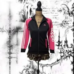 y2k adidas 希少デザイン トラックジャケット 3本ライン