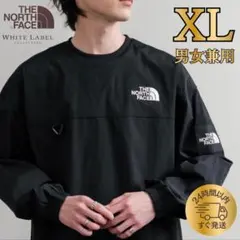 韓国限定 ノースフェイス XL アルバニークルーネックEX BLACK