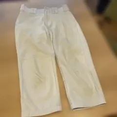 ホワイト 野球パンツ 150センチ