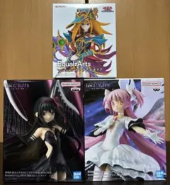 魔法少女まどか☆マギカ 遊戯王 ヴァルキリア フィギュア3点セット