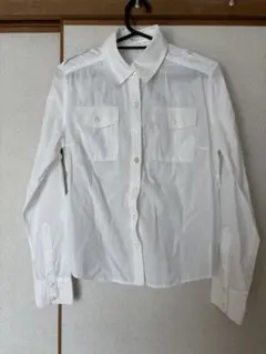 KETTY ホワイト 長袖シャツ　Mサイズのサムネイル