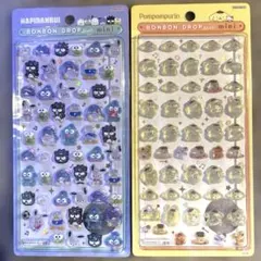 【正規品】ボンボンドロップシールサンリオmini　はぴだんぶい&ポムポムプリン